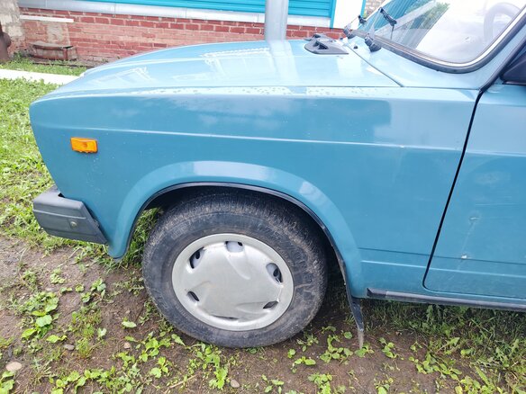 2005 Lada (ВАЗ) 2107, голубой, 175000 рублей - вид 13