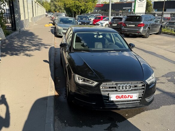2013 Audi A3 III (8V), чёрный
