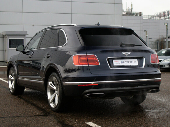 2016 Bentley Bentayga I, синий - вид 7