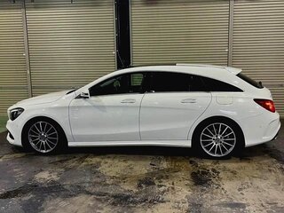 2017 Mercedes-Benz CLA 180 I (C117, X117) Рестайлинг, белый, 1355000 рублей, вид 2