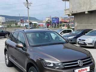 2012 Volkswagen Touareg II, коричневый, 1200000 рублей, вид 5