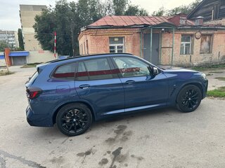 2022 BMW X3 30i xDrive III (G01) Рестайлинг, синий, 4900000 рублей, вид 3