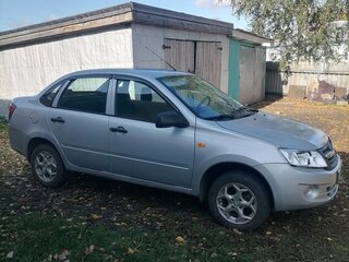 2013 Lada (ВАЗ) Granta I, серебристый, 280000 рублей, вид 4