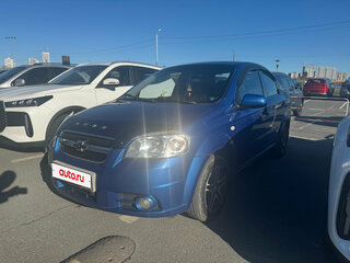 2006 Chevrolet Aveo I Рестайлинг, синий, 375000 рублей, вид 1