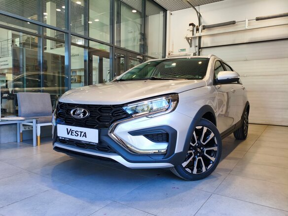 2026 Lada (ВАЗ) Vesta SW Cross I Рестайлинг (NG), серебристый, 2118000 рублей