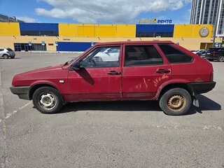 1995 Lada (ВАЗ) 21096, пурпурный, 60000 рублей, вид 2