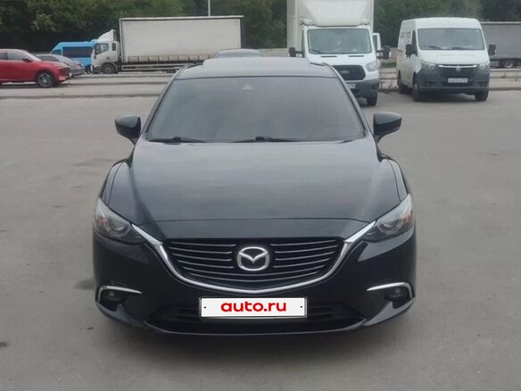 2016 Mazda 6 III (GJ) Рестайлинг, чёрный, 2150000 рублей - вид 3