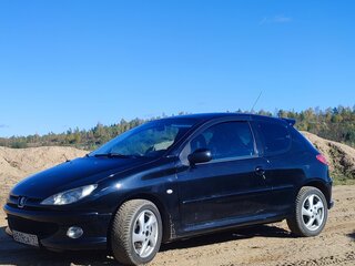 2004 Peugeot 206, чёрный, 600000 рублей, вид 2
