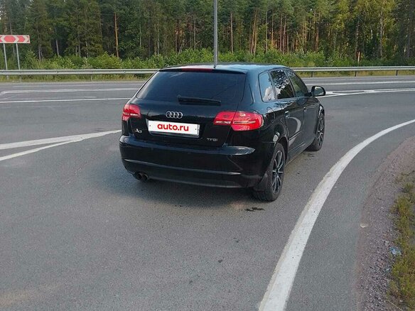 2011 Audi A3 II (8P) Рестайлинг 2, чёрный, 780000 рублей - вид 4