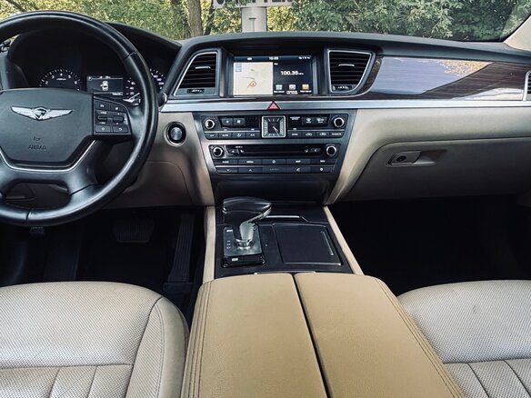 2017 Genesis G80 I, чёрный, 1660000 рублей - вид 5