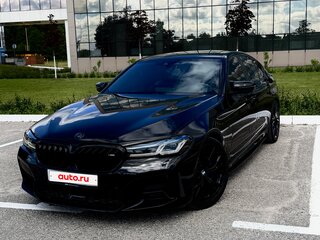 2018 BMW 5 серии 525d VII (G30/G31/G38), чёрный, 3500000 рублей, вид 2
