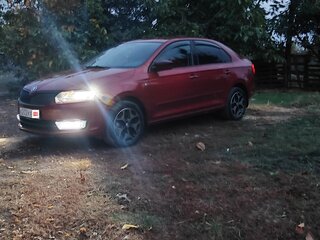 2014 Skoda Rapid I, пурпурный, 970000 рублей, вид 1