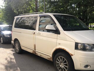 2010 Volkswagen Multivan T5 Рестайлинг, белый, 1750000 рублей, вид 3