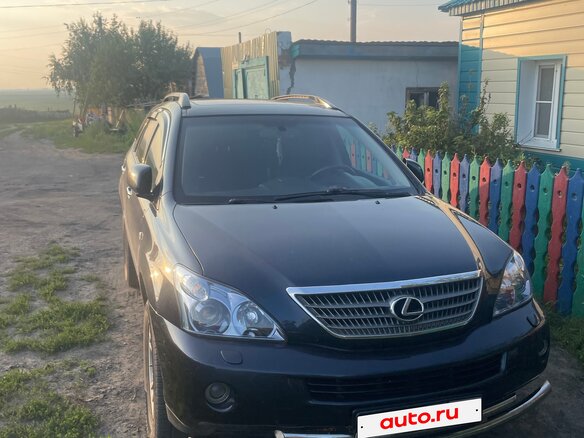 2008 Lexus RX 400h II Рестайлинг, синий, 1800000 рублей