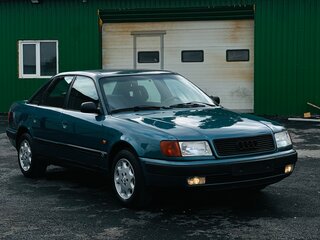 1994 Audi 100 IV (C4), синий, 410000 рублей, вид 2