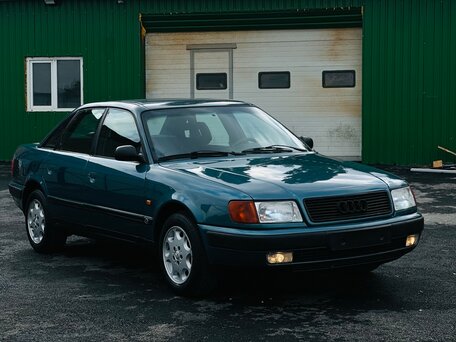 1994 Audi 100 IV (C4), синий, 410000 рублей, вид 2