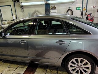 2012 Audi A6 IV (C7), серебристый, 1400000 рублей, вид 1