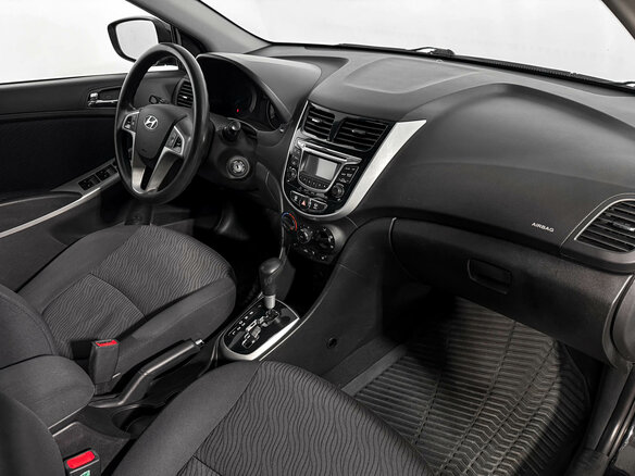 2013 Hyundai Solaris I, чёрный - вид 12