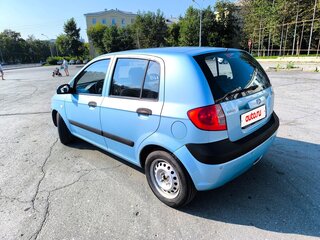2008 Hyundai Getz I Рестайлинг, голубой, 430000 рублей, вид 3