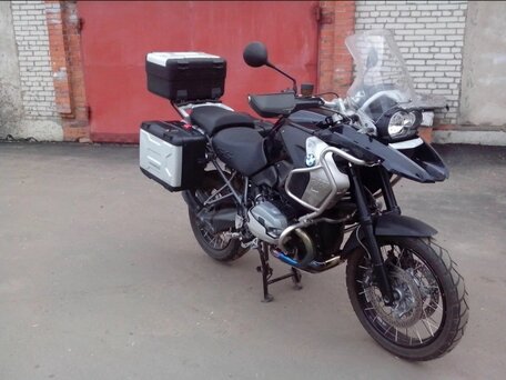 2012 BMW R 1200 GS, чёрный, 1100000 рублей, вид 2