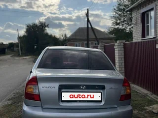 2007 Hyundai Accent ТагАЗ II, серебристый, 390000 рублей, вид 3