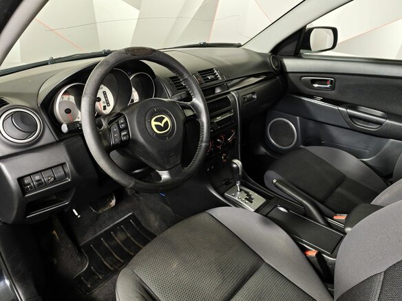 2008 Mazda 3 I (BK) Рестайлинг, чёрный, 450000 рублей - вид 16