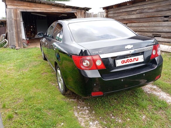 2008 Chevrolet Epica V250, чёрный, 350000 рублей - вид 8