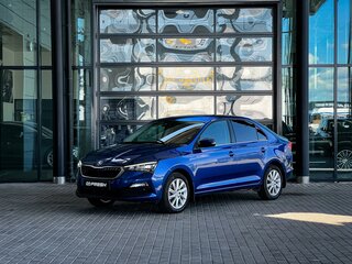 2021 Skoda Rapid II, синий, 1899000 рублей, вид 3