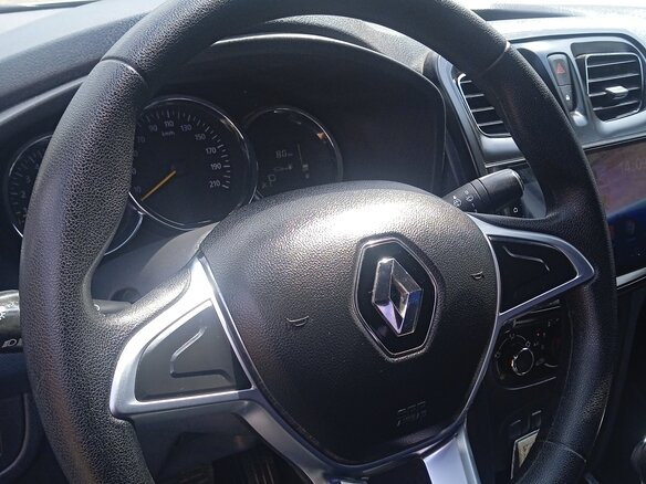 2021 Renault Logan II Рестайлинг, серый, 1070000 рублей - вид 13