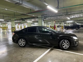2008 Mazda 6 II (GH), чёрный, 1200000 рублей, вид 3