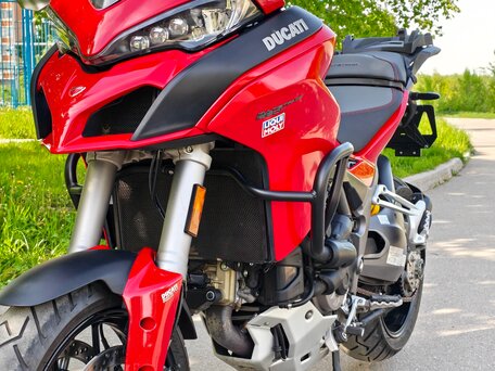 2018 Ducati Multistrada 1260, пурпурный, 1500000 рублей, вид 2