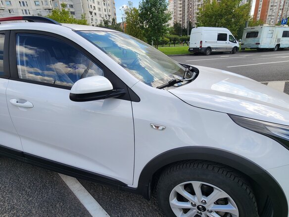 2021 Kia Rio X IV Рестайлинг, белый, 1560000 рублей - вид 10