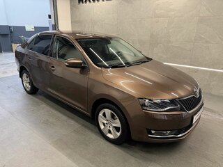 2018 Skoda Rapid I Рестайлинг, коричневый, 1529000 рублей, вид 4