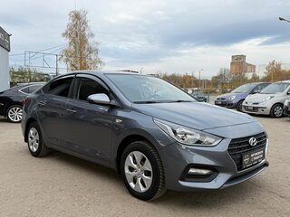 2018 Hyundai Solaris II, серый, 1160000 рублей, вид 4