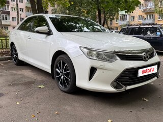 2015 Toyota Camry US Market VII (XV50) Рестайлинг, белый, 1750000 рублей, вид 3