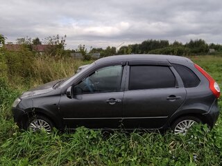 2015 Lada (ВАЗ) Kalina II, серебристый, 265000 рублей, вид 4