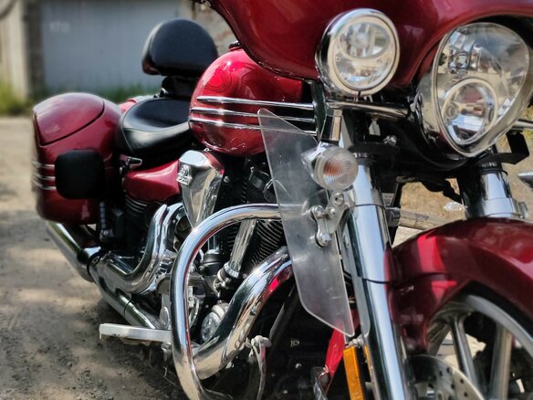 2009 Yamaha XV 1900, красный, 999999 рублей - вид 34