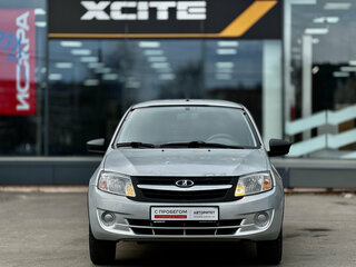 2014 Lada (ВАЗ) Granta I, серебристый, 309000 рублей, вид 2