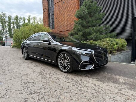 2026 Mercedes-Benz S-Класс 500 Long 4MATIC VII (W223) Рестайлинг, чёрный, 27400000 рублей, вид 4