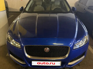 2017 Jaguar XF II, синий, 1850000 рублей, вид 2