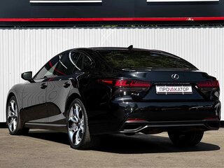 2018 Lexus LS 500 V, чёрный, 5197000 рублей, вид 4