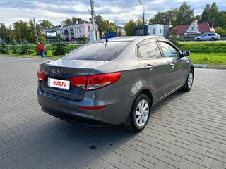 2016 Kia Rio III Рестайлинг, серый, 1540000 рублей, вид 3