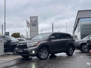 2014 Toyota Highlander III (XU50), серый, 2449000 рублей, вид 3