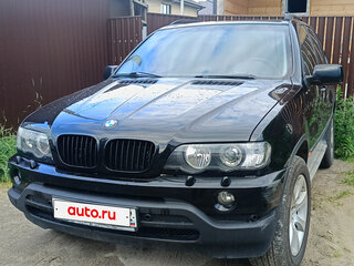 2002 BMW X5 3.0i I (E53), чёрный, 895000 рублей, вид 5