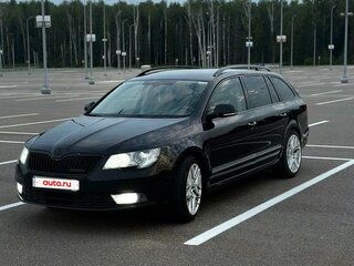 2015 Skoda Superb II Рестайлинг, чёрный, 1300000 рублей, вид 1
