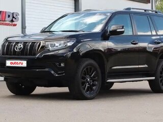 2020 Toyota Land Cruiser Prado 150 Series Рестайлинг 3, чёрный, 8500000 рублей, вид 1