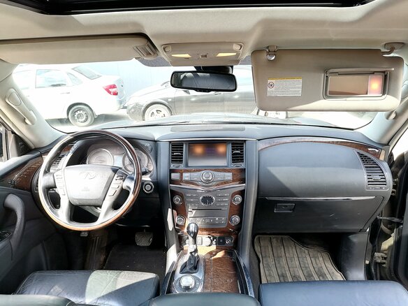 2013 Infiniti QX56 II, чёрный, 1000000 рублей - вид 10
