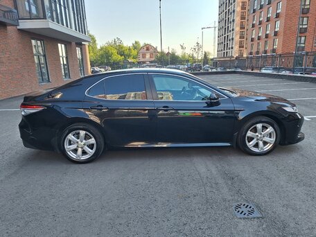2018 Toyota Camry VIII (XV70), чёрный, 2160000 рублей, вид 4