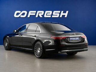 2020 Mercedes-Benz S-Класс 400 d Long 4MATIC VII (W223), чёрный, 7944434 рублей, вид 2