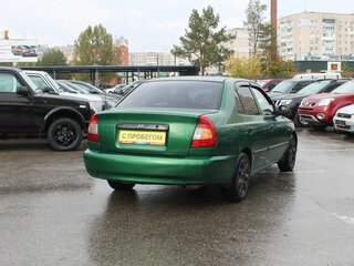 2003 Hyundai Accent II, зелёный, 239000 рублей, вид 2